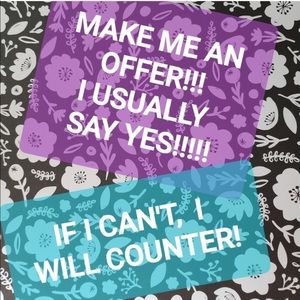 Make me an offer!